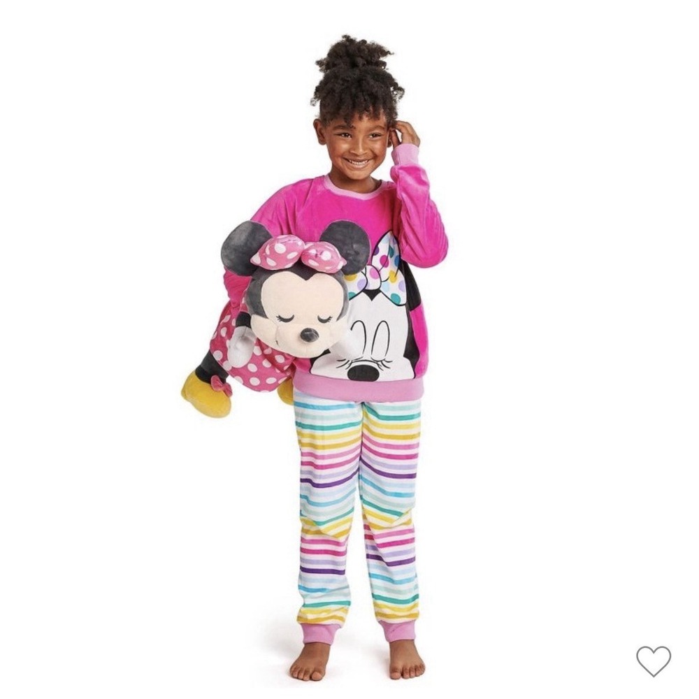Disney Minnie Mouse Cuddleez Plush Soft Stuffed Animal Pillow Large 24 in Approx - Picture 3 of 12